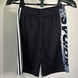 Adidas Men's Black and Gray Athletic Shorts